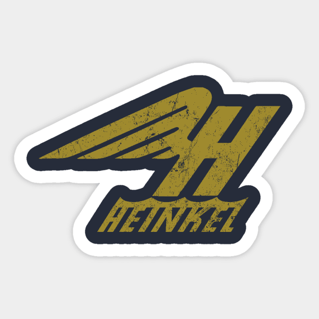 Heinkel Sticker by MindsparkCreative